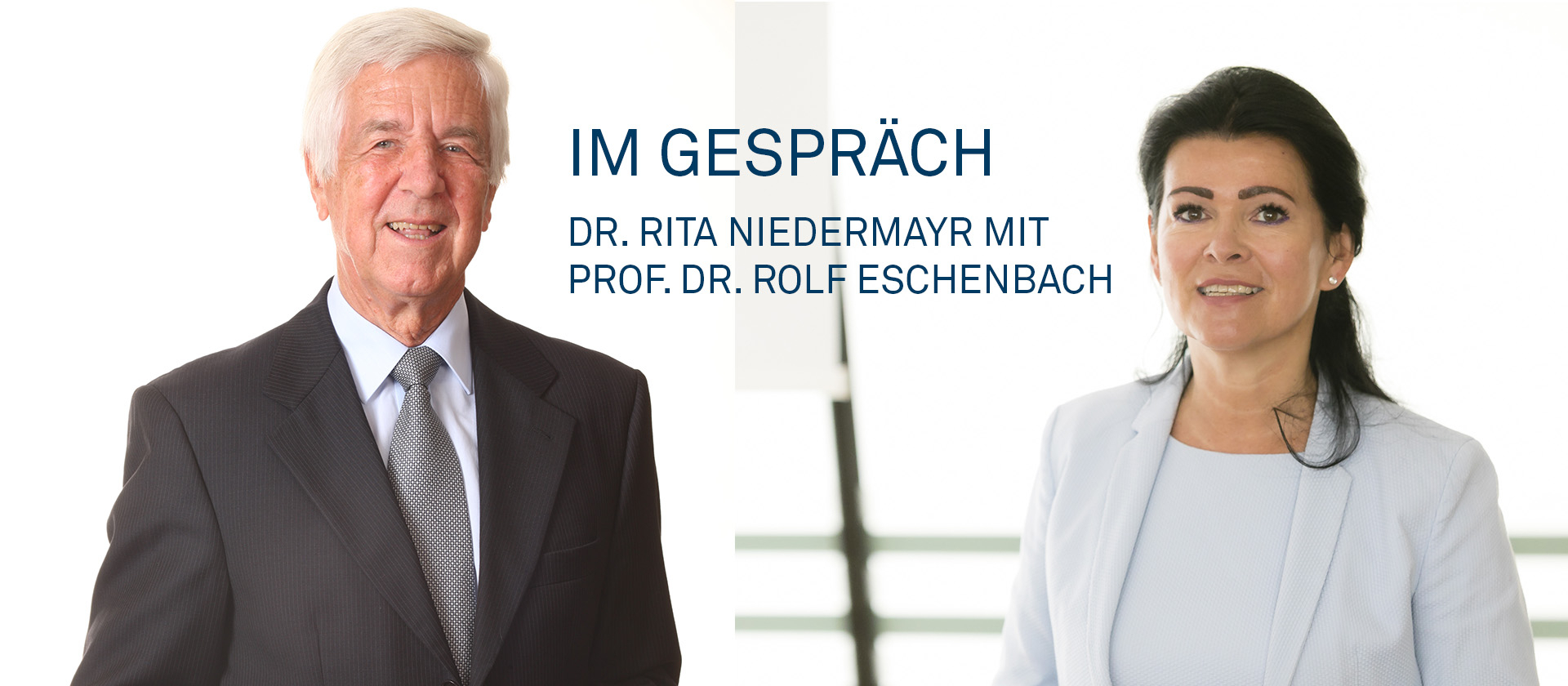 Podcast: Im Gespräch | Dr. Rita Niedermayr mit Prof. Dr. Rolf Eschenbach